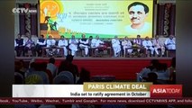 India to ratify Paris Agreement on climate change on October 2
