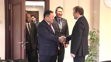 Başbakan Yardımcısı Çavuşoğlu'nun Kabulü