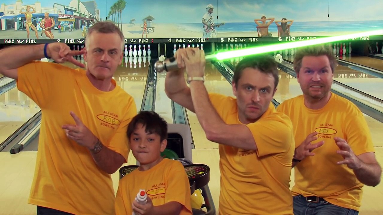 STAR WARS: Clone Wars & Ashley Eckstein vs Nerdist - All Star Celebrity Bowling