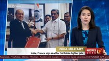 India, France sign deal for 36 Rafale fighter jets