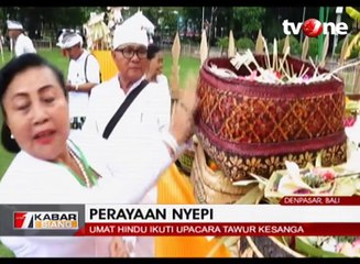 Upacara Tawur Kesanga Jelang Nyepi di Bali