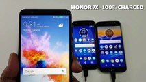 Mi A1 vs Honor 7X vs Moto X4 vs Moto G5s Plus Batt