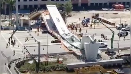 Florida: Miami pedestrian bridge collapses, claims 6 lives | Oneindia News