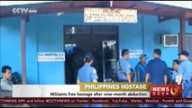 Philippines hostage: Militants free hostage after nine-month abduction