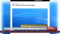 South China Sea dispute: Chinese Embassy speaks out against sensationalist Washington Post editorial