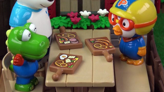 뽀로로 무서운 이야기 뱀파이어의 복수 프랑켄슈타인을 만들다 ❤ 뽀로로 장난감 애니 ❤ Pororo Toy Video | 토이컴 Toycom