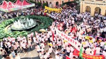 Macao residents protest South China Sea case ruling