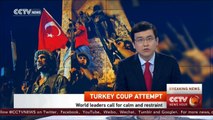 Turkish coup attempt: World leaders call for calm and restraint