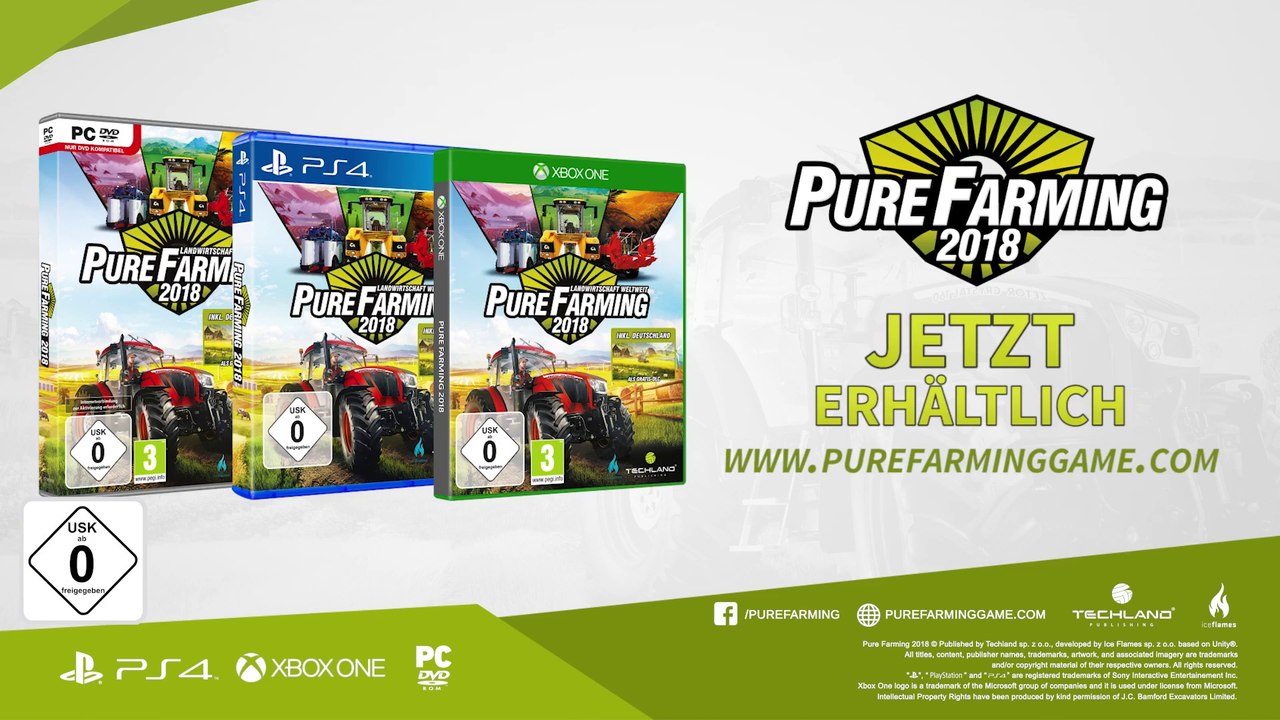 Pure Farming 2018 Launch Trailer