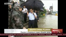 Premier Li Keqiang inspects flood disaster areas