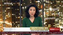 China to hold military drills in the South China Sea