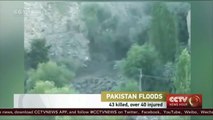 43 killed, over 40 injured in Pakistan flash floods