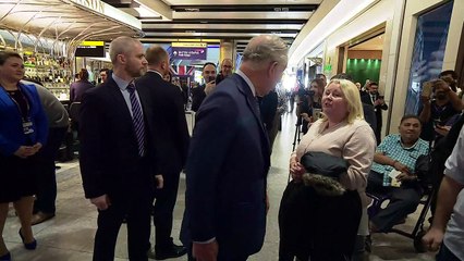 Prince Charles meets Heathrow and UK border security staff