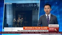 Man who triggered bomb scare in Brussels had no explosives