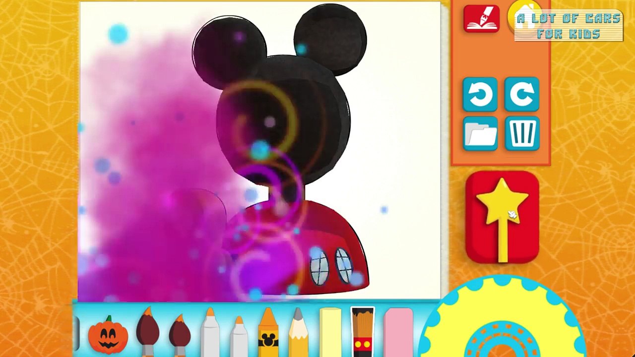 Coloring Book | Minnie Mouse Halloween | Disney Color and Play