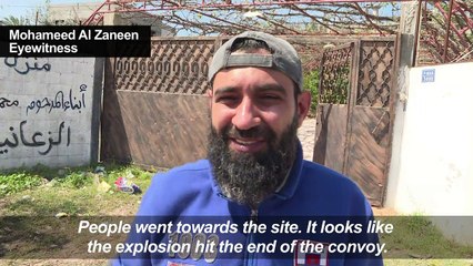 Blast targets Palestinian PM's convoy during rare Gaza visit