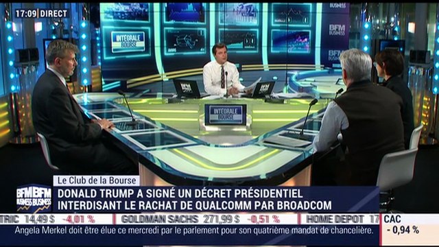 Le Club de la Bourse: Alain Crouzat, Nathalie Pelras, Vincent Lequertier et Jean-Louis Cussac - 13/03