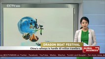 China's railways to handle 40 million travelers during the Dragon Boat Festival