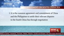 Chinese FM insists on settling South China Sea disputes via bilateral negotiation