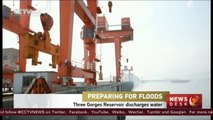 Preparing for floods: Three Gorges Reservoir discharges water