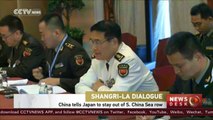 China tells Japan to stay out of South China Sea row