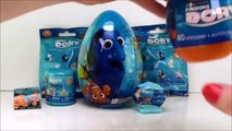 Finding Dory Blind Bags Series 5 Mashems 2 Squishy Pops Plastic Easter Eggs Surprises Toys Fun Kids
