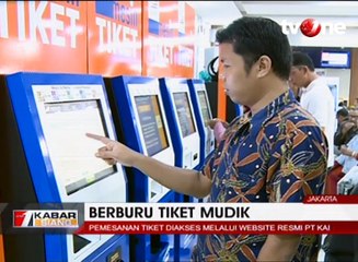 PT KAI Buka Pemesanan Tiket Mudik Lebaran