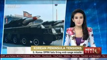 S. Korea: DPRK mid-range missile launch fails