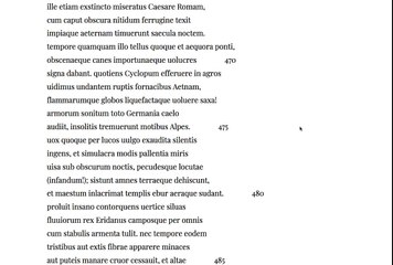 Lettura metrica da Georg. I 461-497