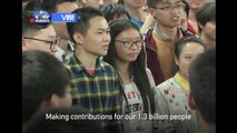 President Xi encourages students in Chinese university