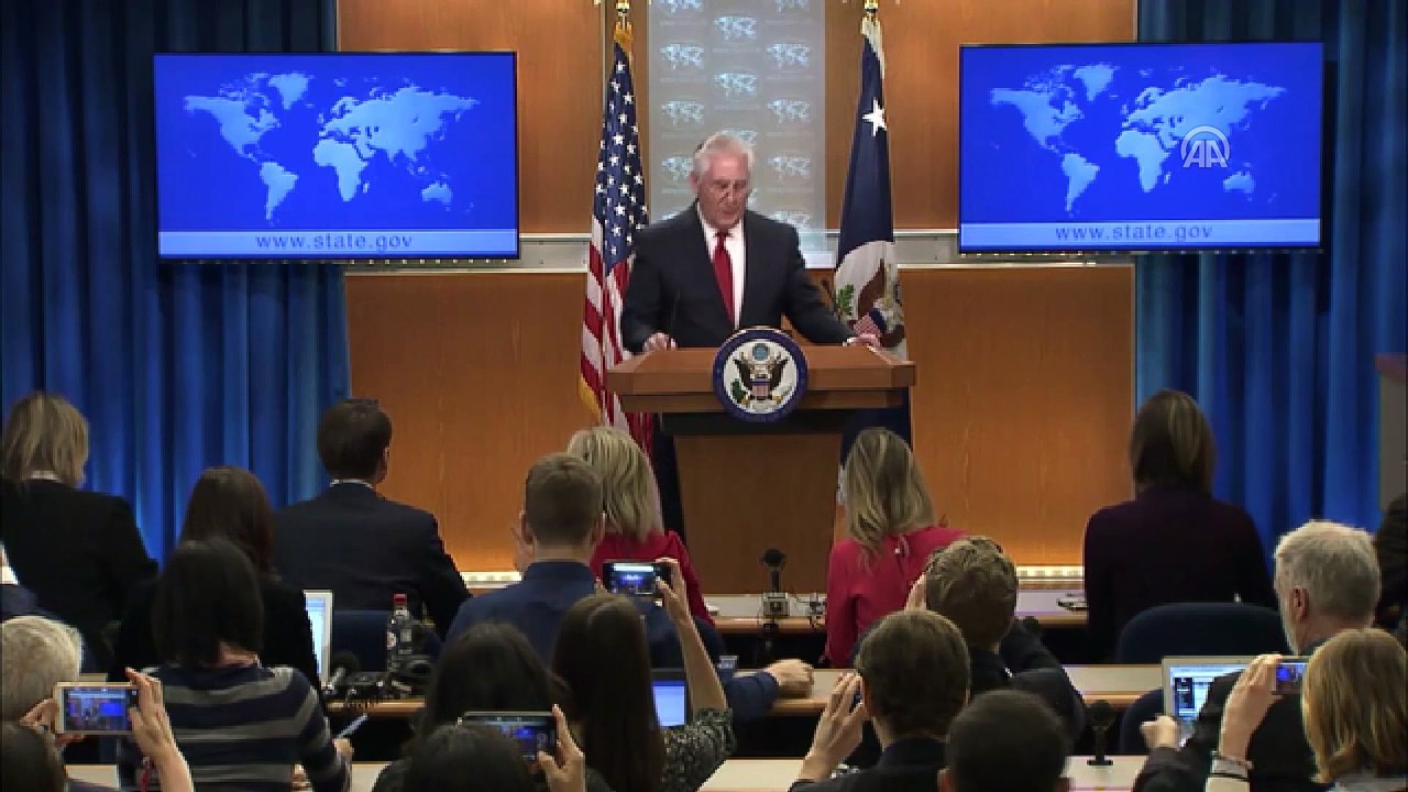 Görevden alınan ABD Dışişleri Bakanı Tillerson'dan ilk açıklama  - WASHINGTON