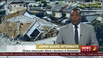 Japanese Quake: Chinese ambassador delivers donations to Kumamoto