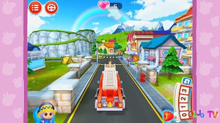 Pet Heroes Fireman - Play the firefighters - we go to the fire truck and saving animals