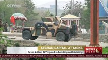 Seven killed, 327 injured in suicide bombing and shooting in Afghanistan
