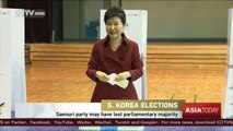South Korea elections: Saenuri party may have lost parliamentary majority
