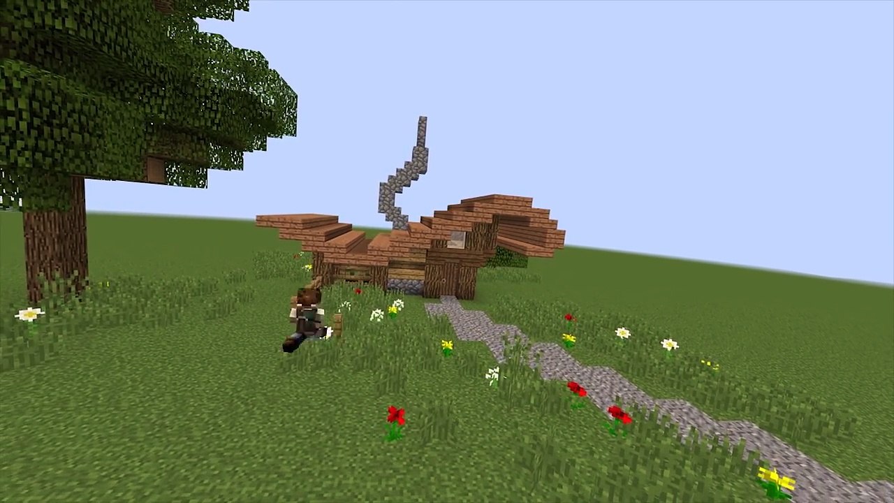 Minecraft: How To Build Quirky Looking Houses!