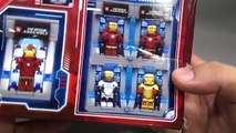 SY 짝퉁 레고 아이언맨 마크 45 슈트보관함 미니피규어 조립 리뷰 Lego knockoff iron man mark 45 suit case