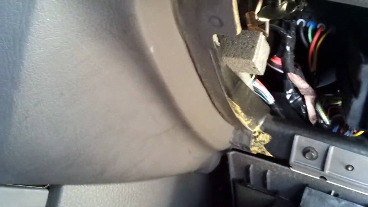 Simple how to fix blend door heater a/c uator 2002 2008 ford explorer
