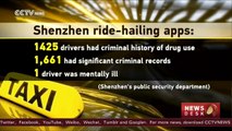 China finds drug users among car-hailing app drivers