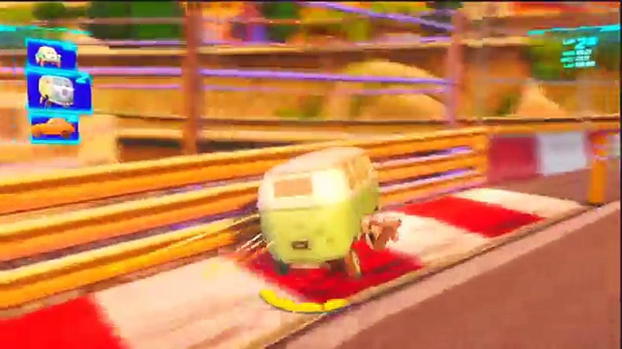 Cars 2 game play - Fillmore training level 2 part 3/4