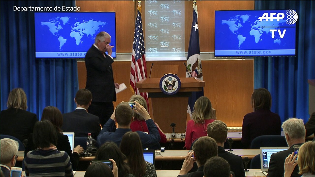 Tillerson se despede