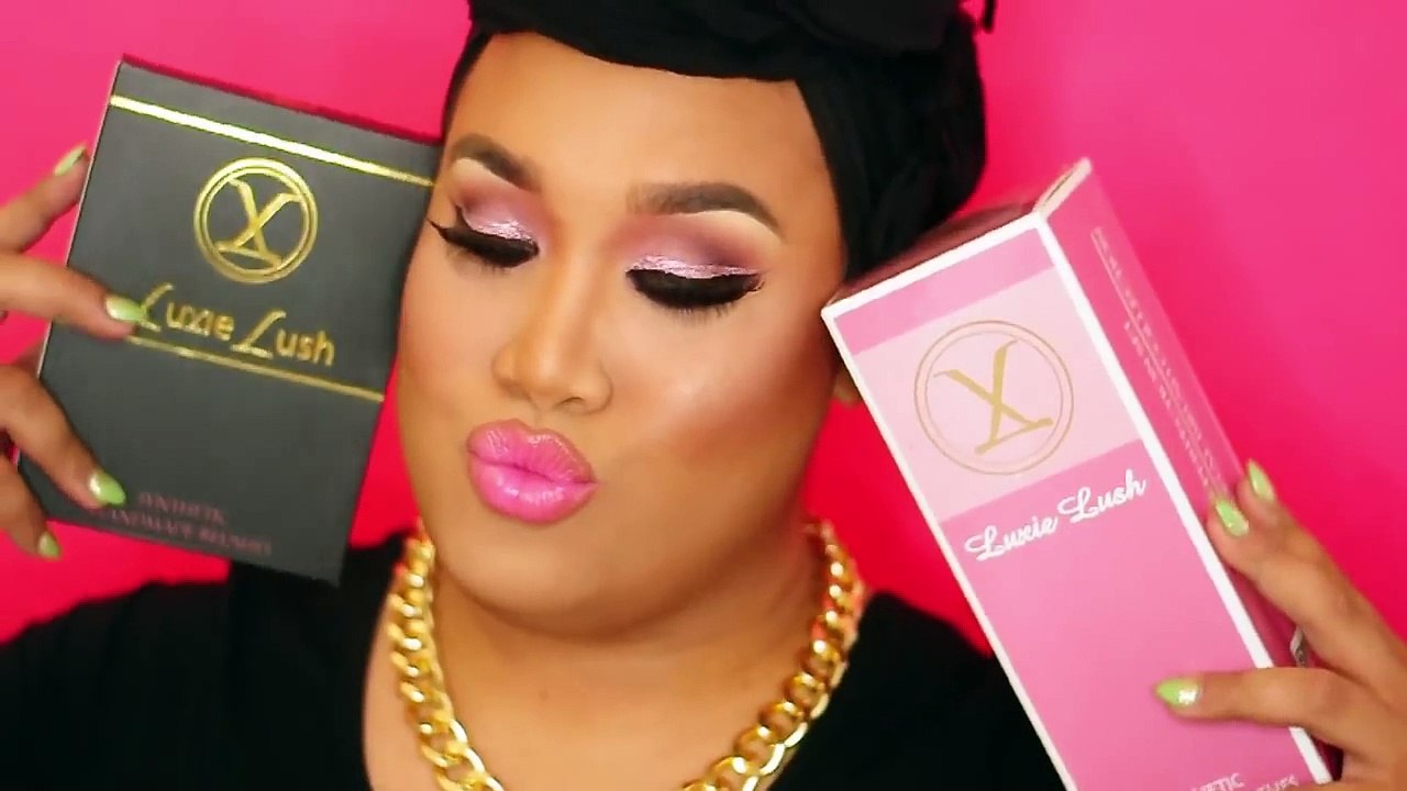 PINK GLITTER LINER SMOKEY EYE | PatrickStarrr
