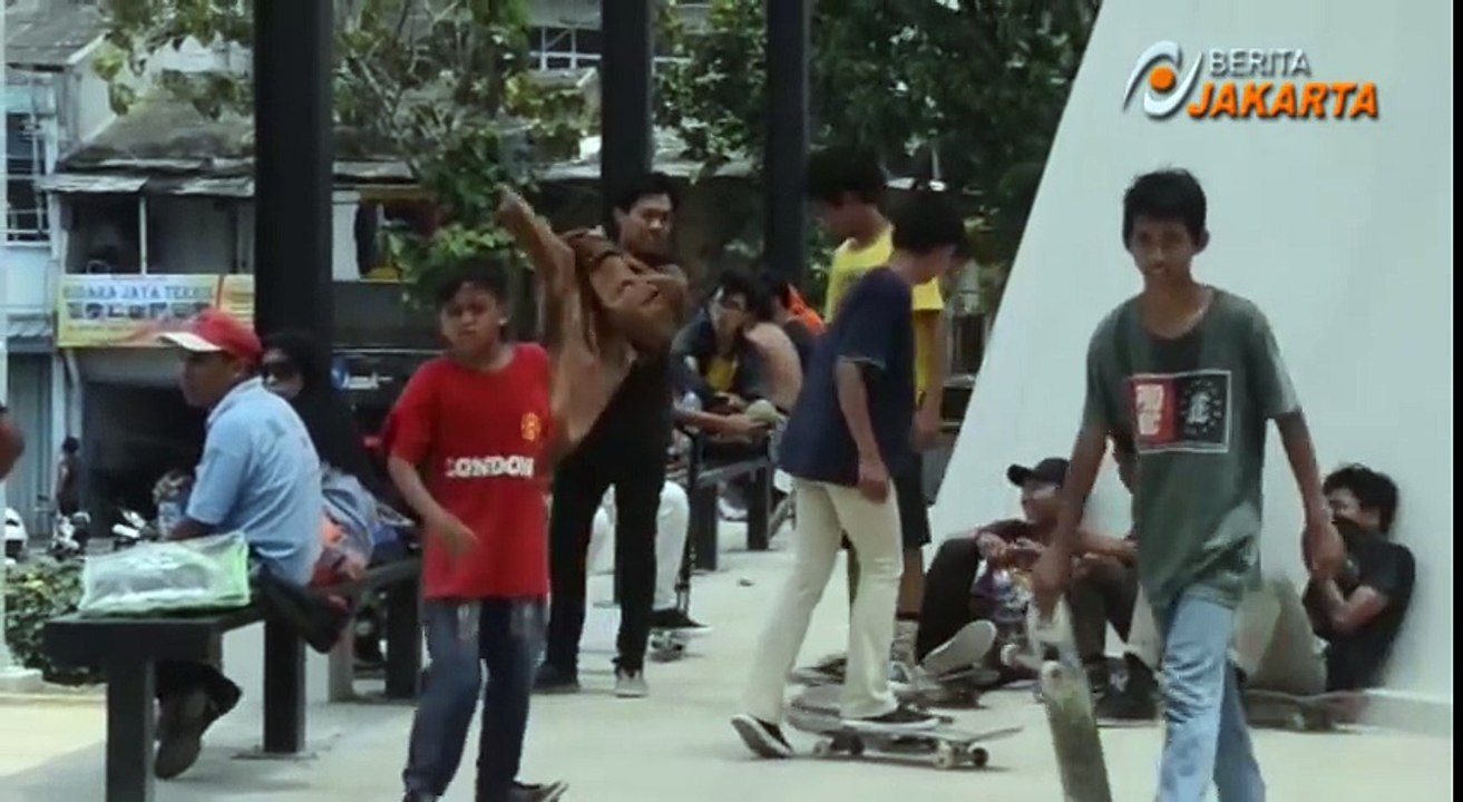 Skate Park Kalijodo Ramai Dikunjungi Seluruh Warga Jakarta