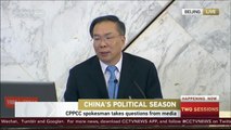 【V观】CPPCC spokesperson: China will create good environment for foreign-funded firms 外国人可以放心在中国投资