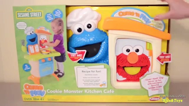 Playskool Sesame Street Cookie Monster Kitchen Café, awesome pre-school Toys