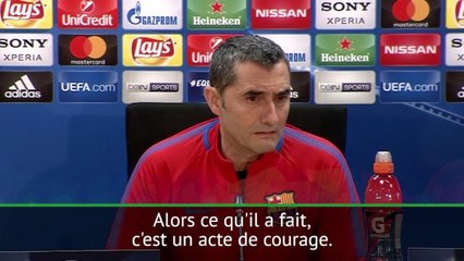 Barça - Valverde salue "l’acte de courage" d’André Gomes