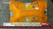 Missing radioactive material found dumped in south Iraq