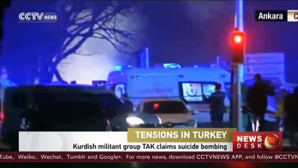 Kurdish militant group TAK claims Ankara suicide bombing