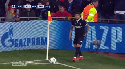 Wissam Ben Yedder Second Goal HD - Manchester United 0-2 Sevilla 13.03.2018 HD