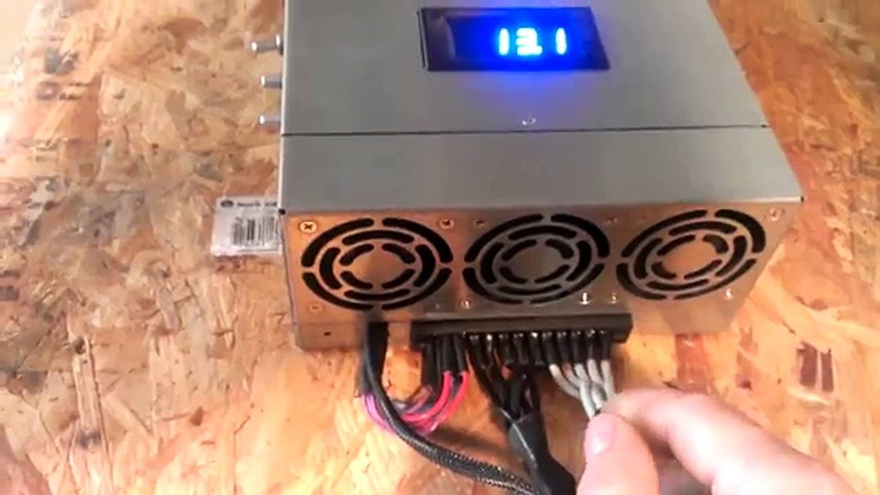 How to build a high amperage DC power supply.